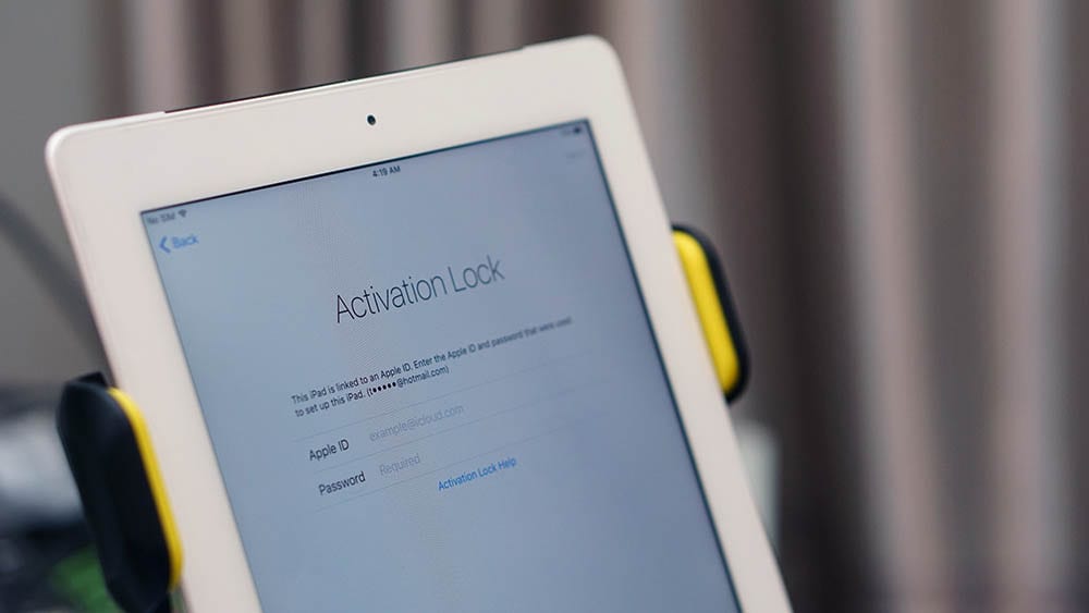 ปลดล็อค icloud ipad