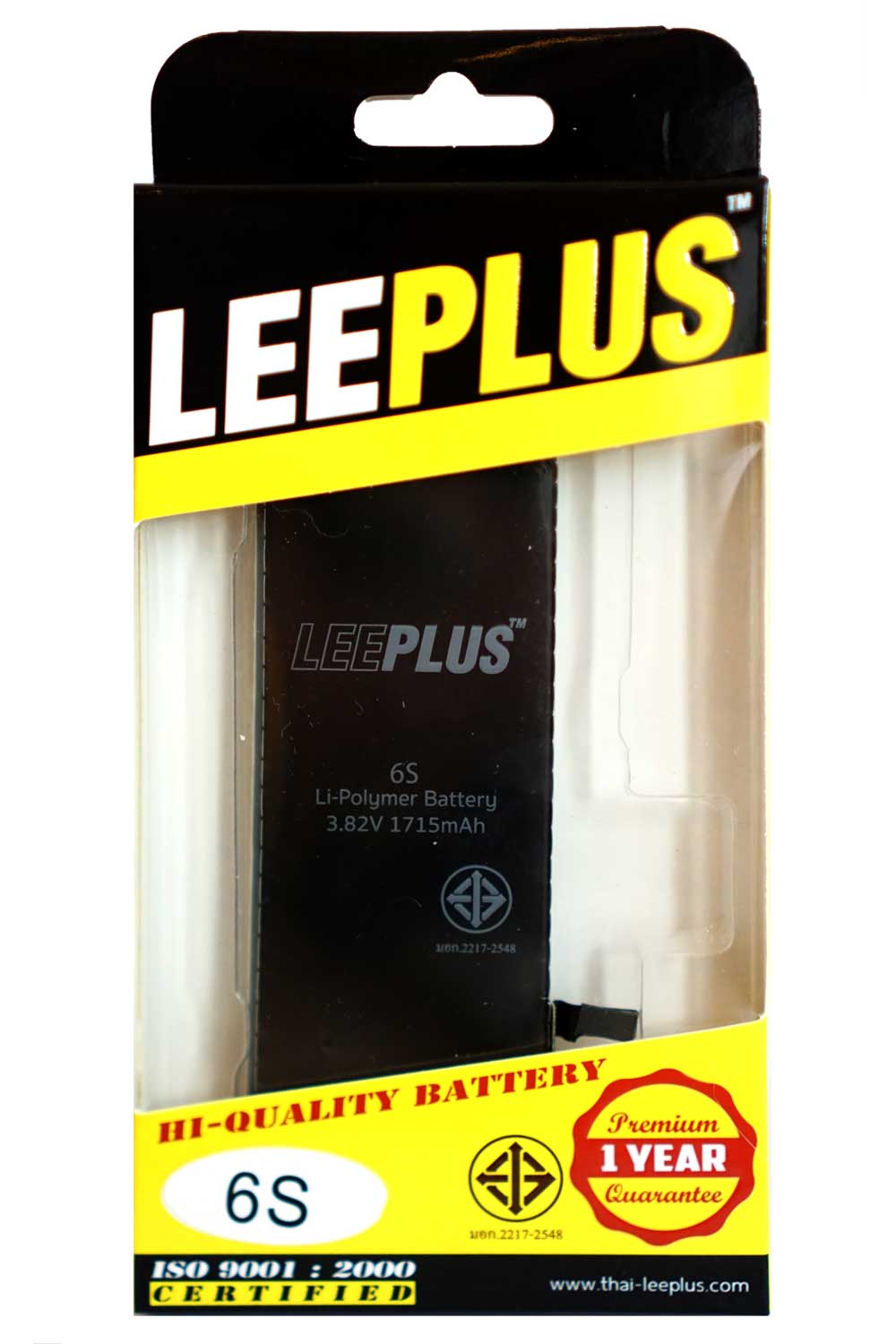 แบตเตอรี่ iPhone 6s : LEEPLUS