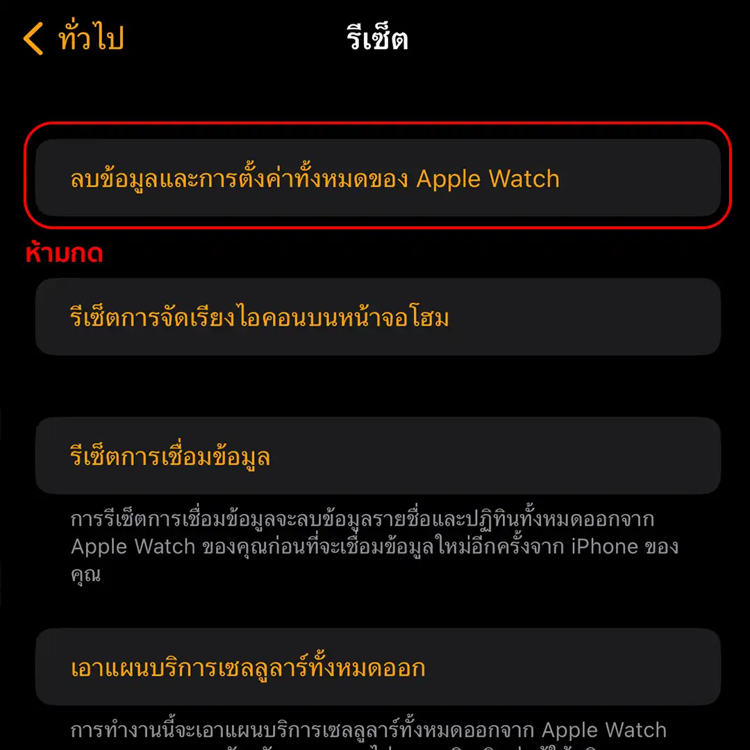 ปลดล็อค iCloud Apple Watch เข้าเครื่องไม่ได้ ปี 2024 3